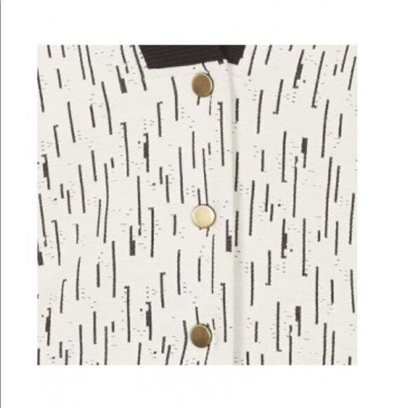 EKYOG JACQUARD FLEECE VARSITY JACKET - Picture 4 of 14